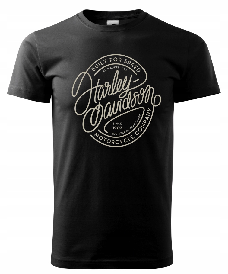 

T-shirt Dla Niego Harley Davidson Motocykl