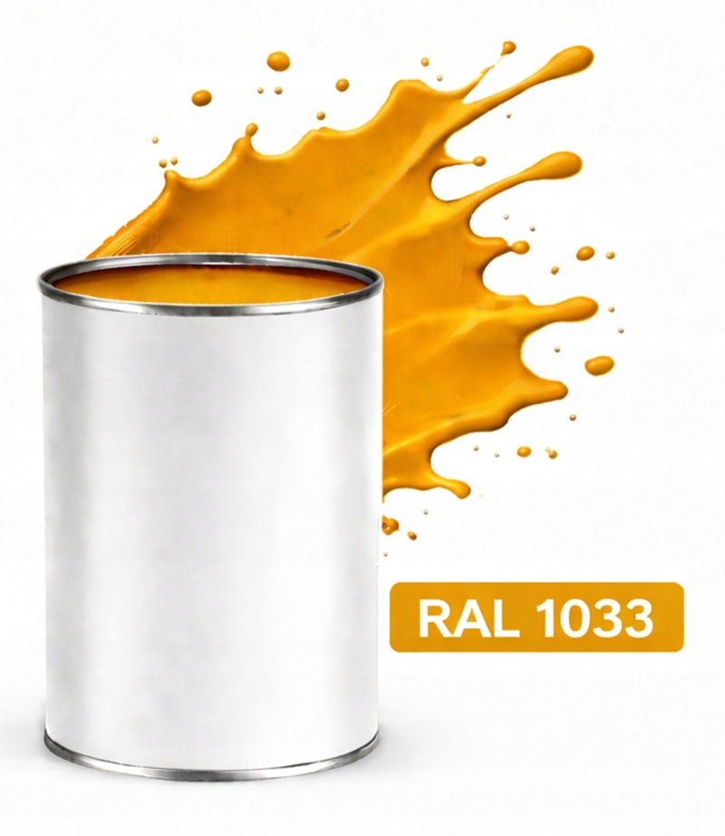 Ral 1033 Alkydová smaltovaná lesklá Barva na kov a ocel 1L