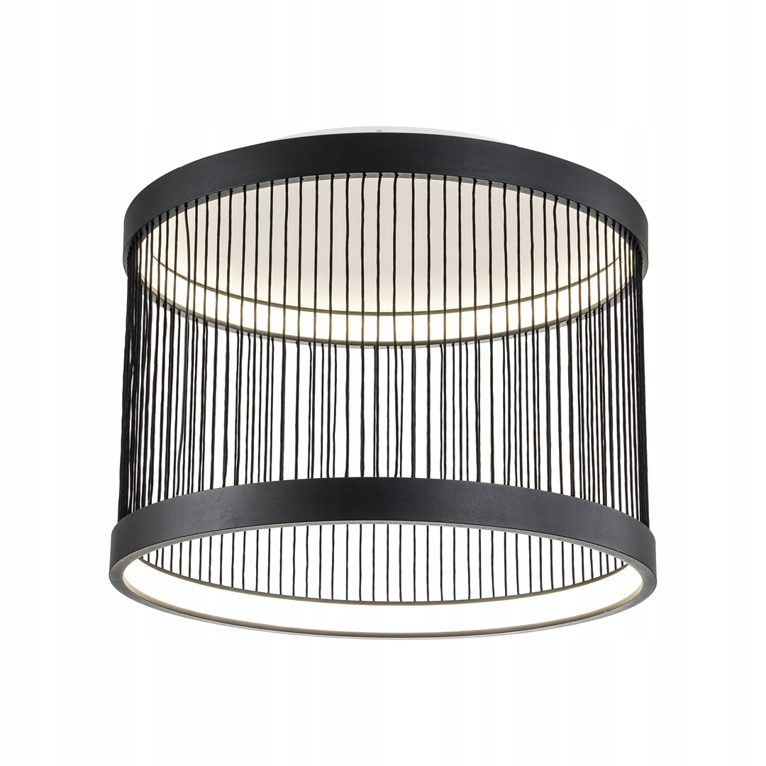 Lampa sufitowa Guarda Led 43W barwa neutralna Ø51cm klatkowy klosz Milagro