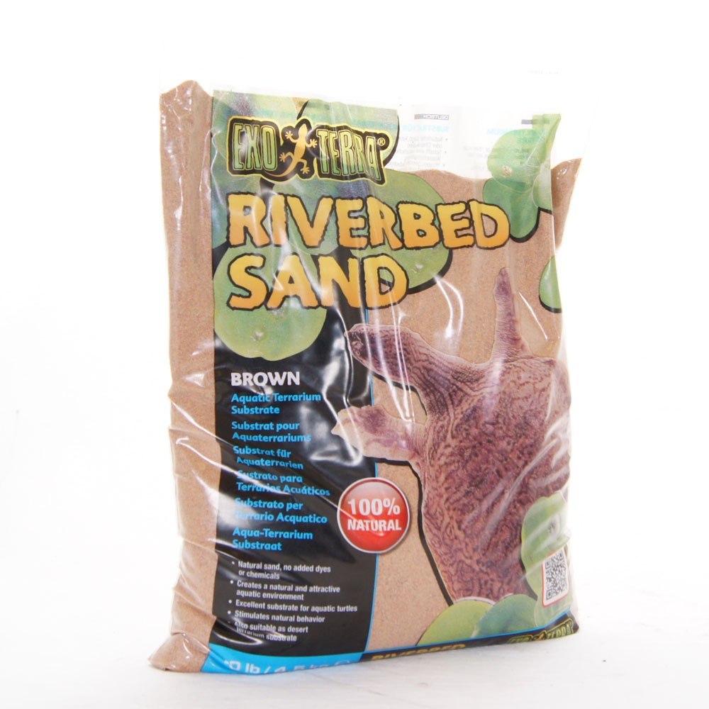 Levně Exo Terra Riverbed Sand říční písek