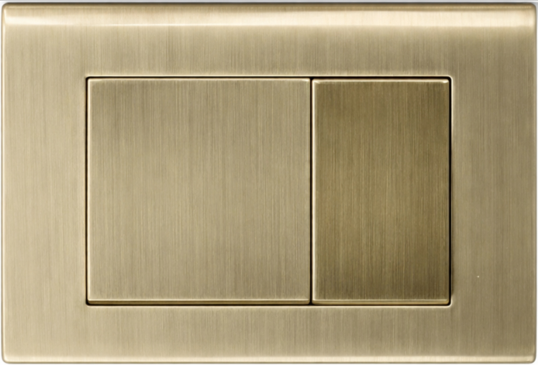 Splachovacie tlačidlo AT7 zlaté pre Wc rošt Geberit Duofix Basic UP100 Delta