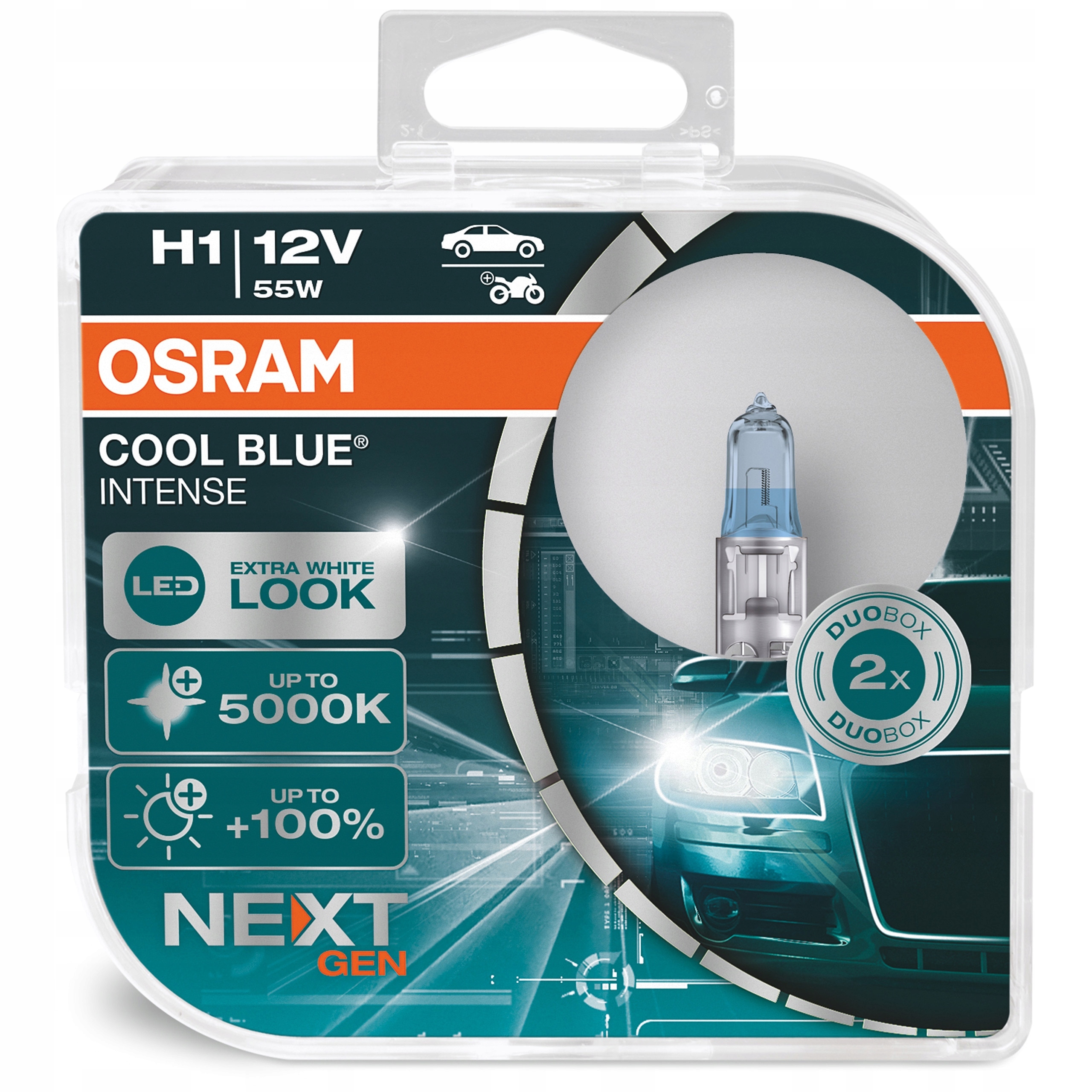 

Osram H1 Cool Blue Intense Next Gen Nowa Generacja