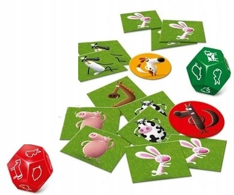 Farmer Granna Gra Planszowa Dla Dzieci od 6 Lat Na Logiczne Myślenie