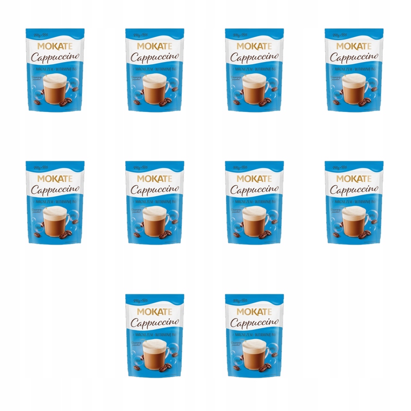 Mokate Cappuccino s hořčíkem 110 g X10