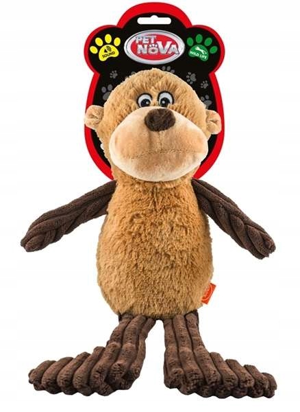 

Małpka zabawka pluszak maskotka psa Pet Nova 38 cm