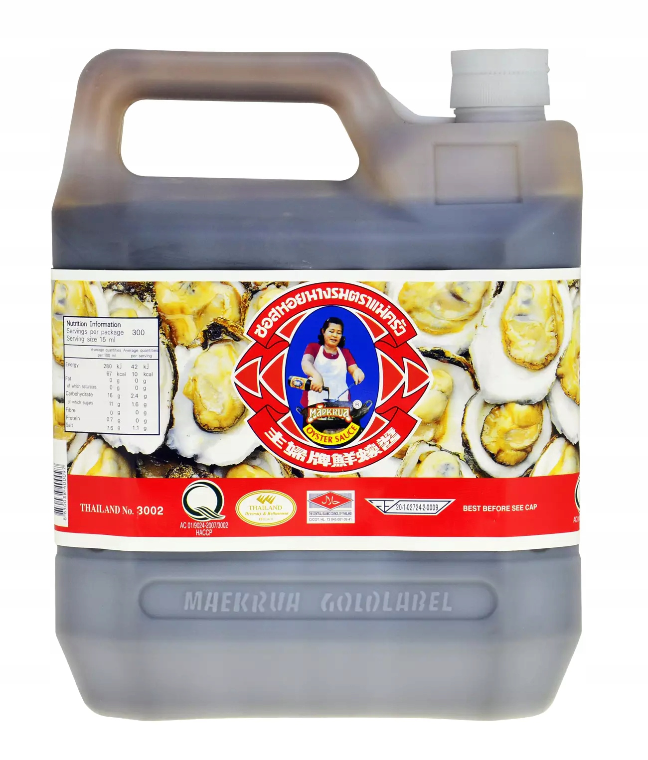 Levně Ústřicová omáčka 4,5 l Maekrua