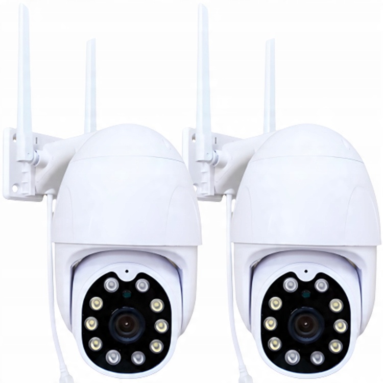 

Zewnętrzna Kamera Obrotowa Ip WiFi Zoom 3MPx 2SZT