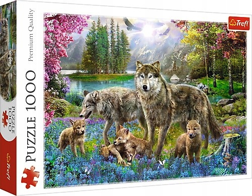 

Trefl Puzzle 1000 El Wilcza Rodzina Wilki Wilk