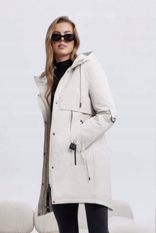 Bunda A'la Parka B8556 Světle Béžová XXL (44)