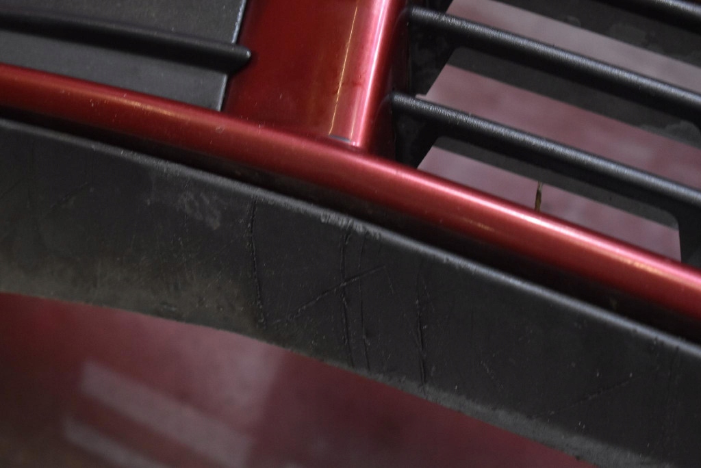 bumper front front red VOLVO S40 V40 2 II 04-07