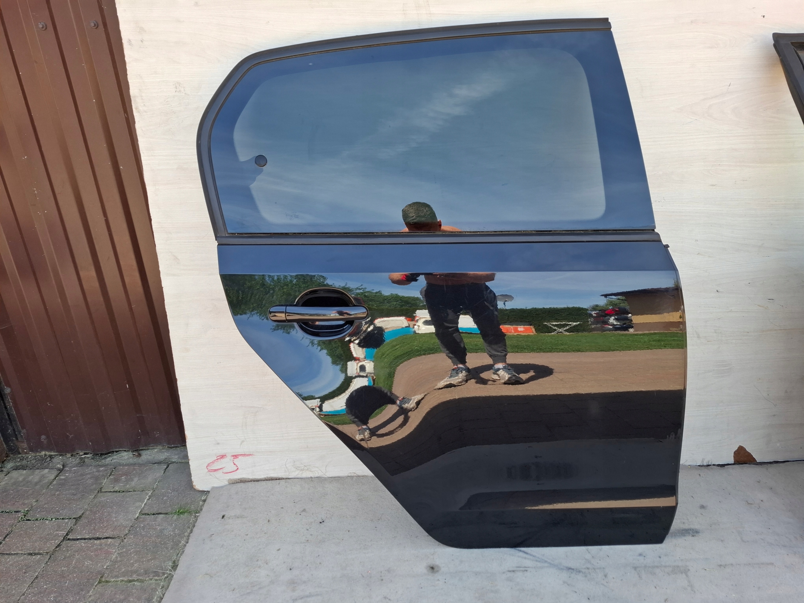 door right front TYLK VW UP 14r black, LC9X