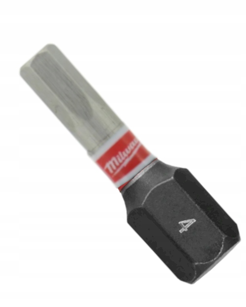Bit udarowy Imbus HEX4 /25mm Konfrimat Milwaukee Shockwave Impact 1szt