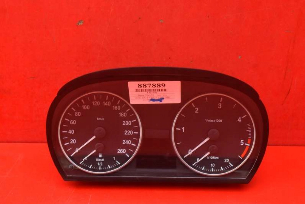 dials dials EU 9141487 BMW E90 E91 2.0 D 163 KM 04-10