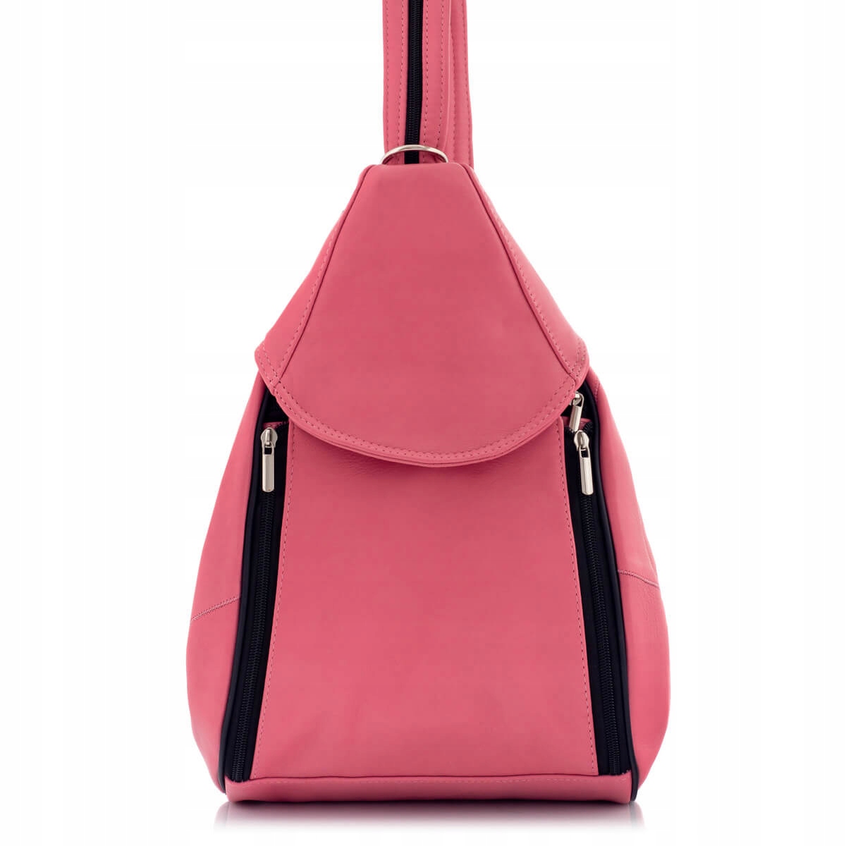 Batoh Dámský přírodní Ovečková Kůže Elegantní Růžový Rene Belveder