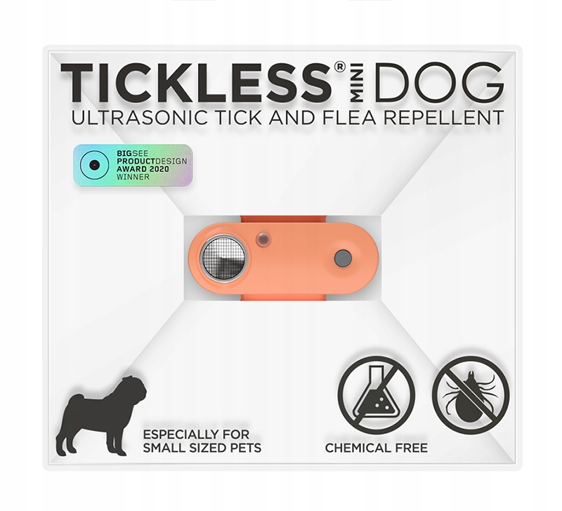 Levně Tickless Pet Mini Zařízení na ochranu proti klíšťatům pro psy