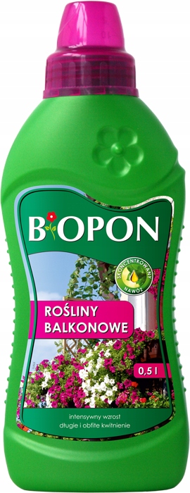 

Biopon nawóz do roślin balkonowych 1L