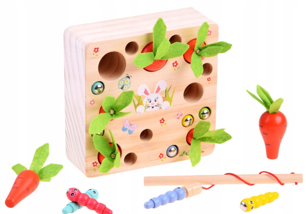 

Układanka Montessori Ryby Pszczóły Łowienie