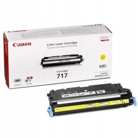 Originálny Toner Canon CRG-717Y 2575B002AA žltý