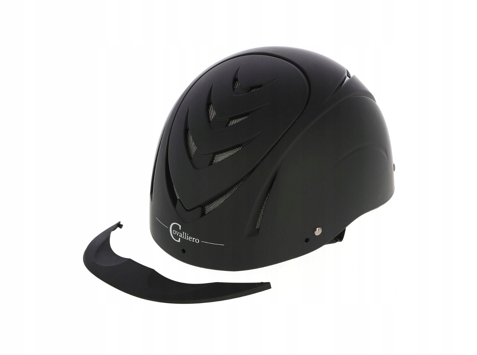 Kask jeździecki Nerron, czarny, 55-59 cm, Covalliero TOCZEK Model Nerron