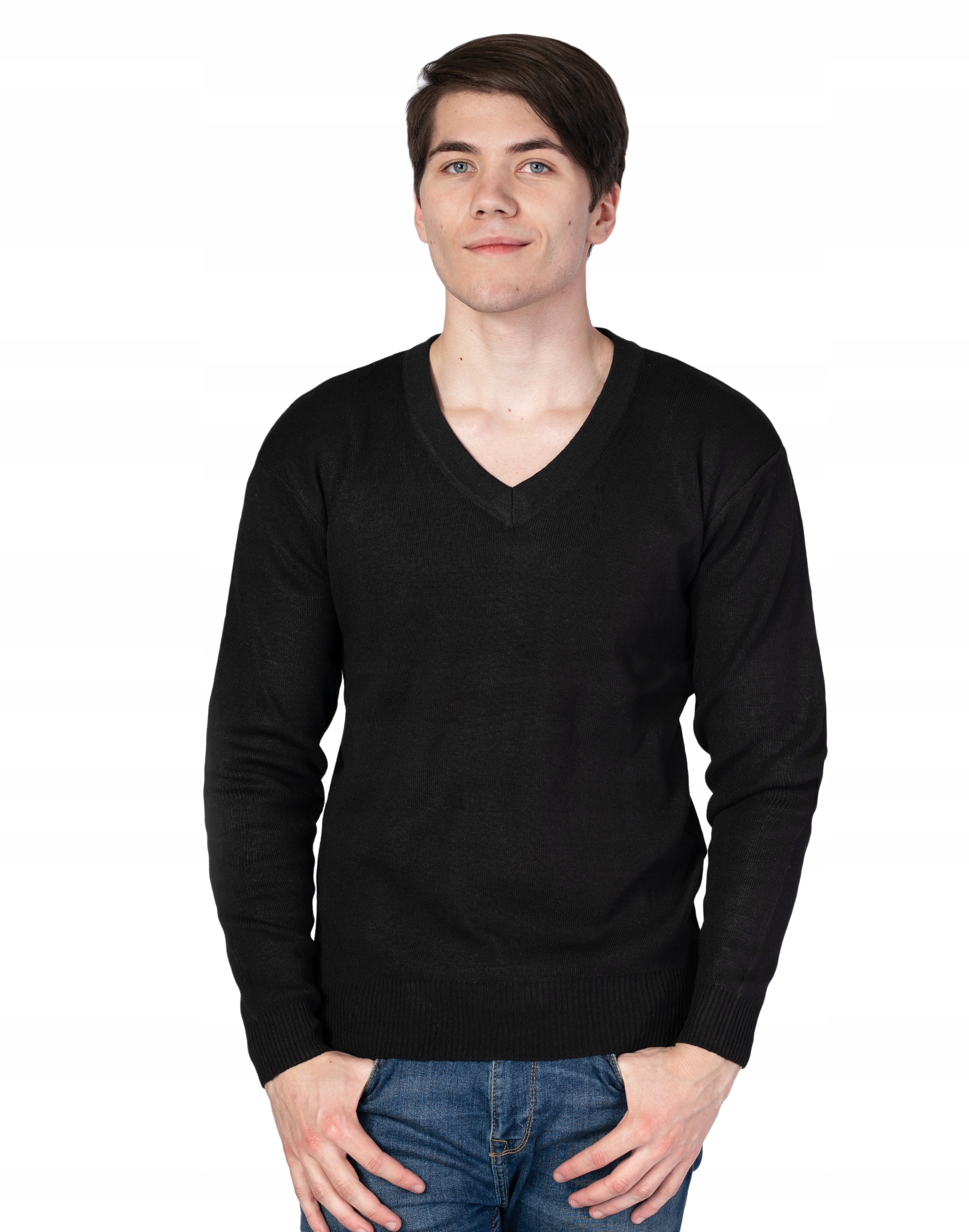 

Sweter Męski w Serek Swetry Męskie 2313-02 r XXL