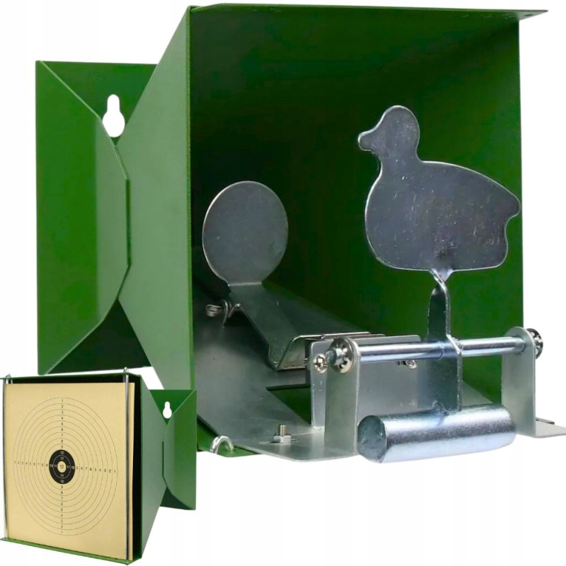 Kulochwyt Magnetyczny Wiatrówkowy Kaczka Metalowa Tarcza Strzelecka Trening