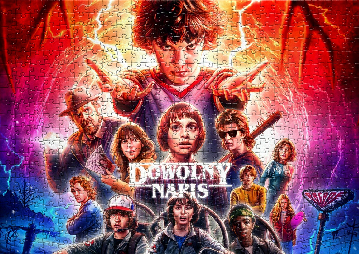 

Puzzle Stranger Things z Twoim Napisem 252 El
