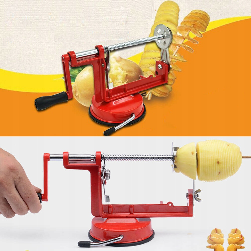 MASZYNKA DO ZIEMNIAKÓW CHIPSÓW ZAKRĘCONA FRYTKA Przeznaczenie do ziemniaków