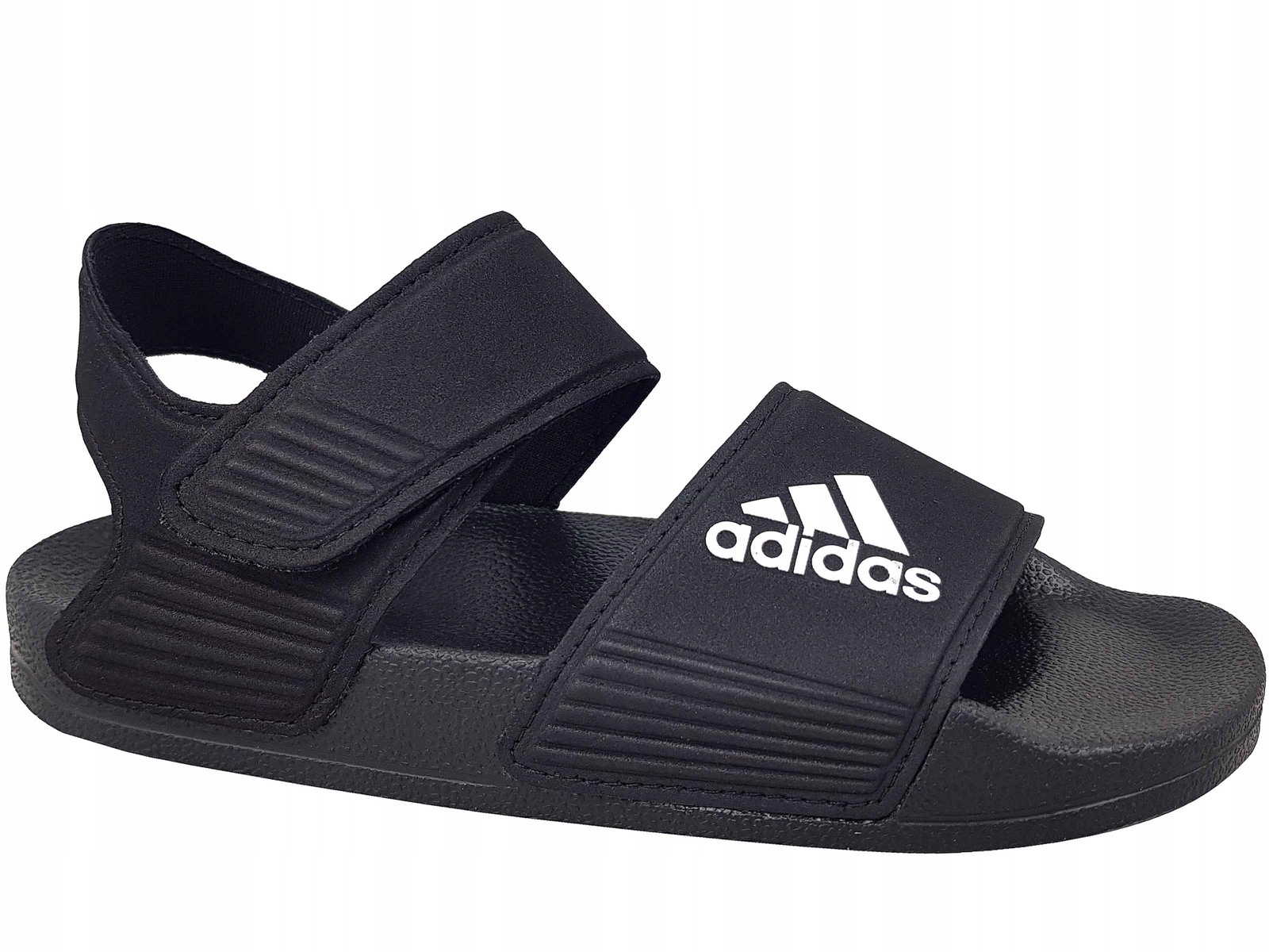Adidas Adilette Sandal GW0344 Lekkie Sandały Sandałki Czarne Na Rzepy