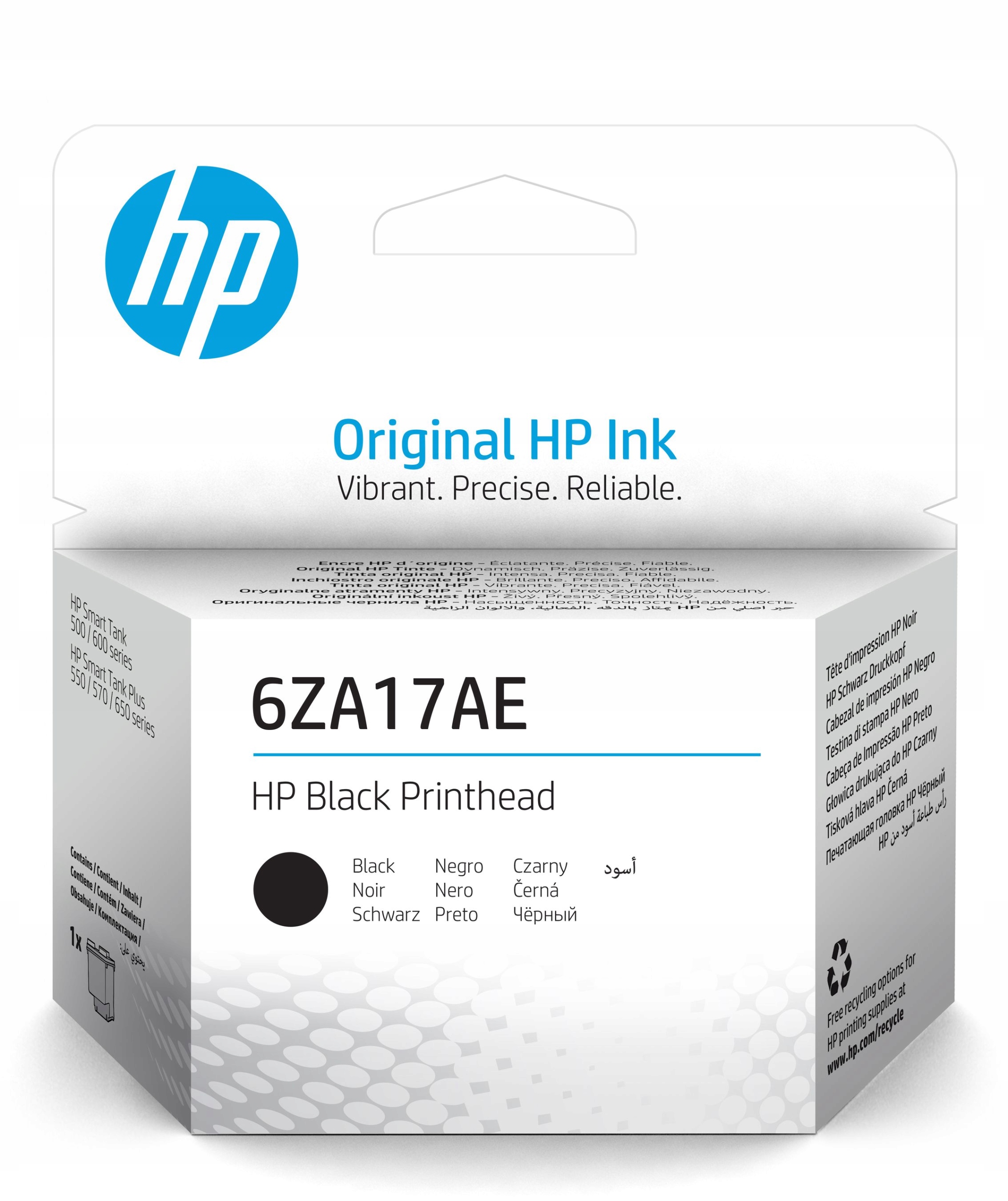 Głowica drukująca Hp Smart Tank 6ZA17AE czarna
