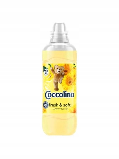 Levně 2x Tekutá aviváž Coccolino Happy Yellow 39 praní 975 ml