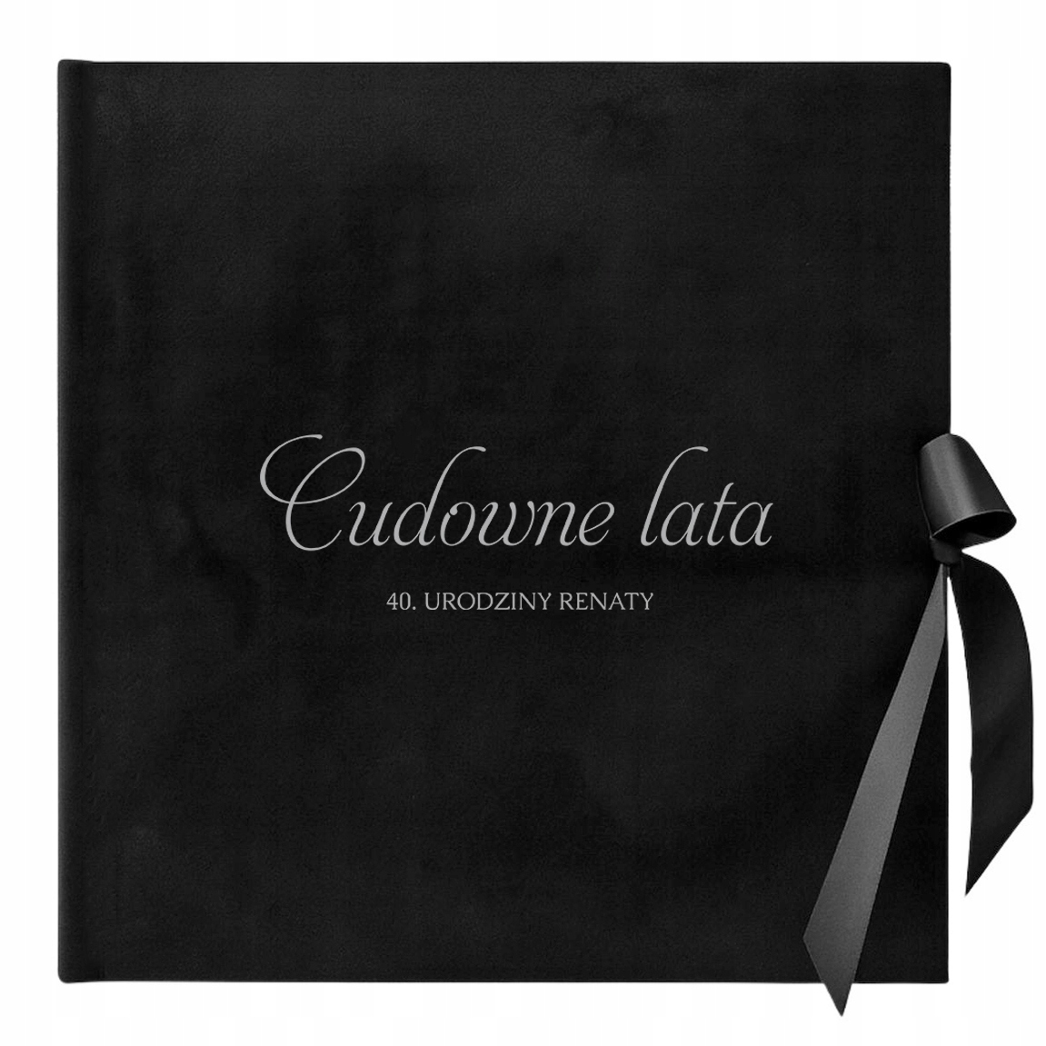 Urodzinowy Album Na zdjęcia 18 30 40 50 Urodziny Personalizowany Welurowy