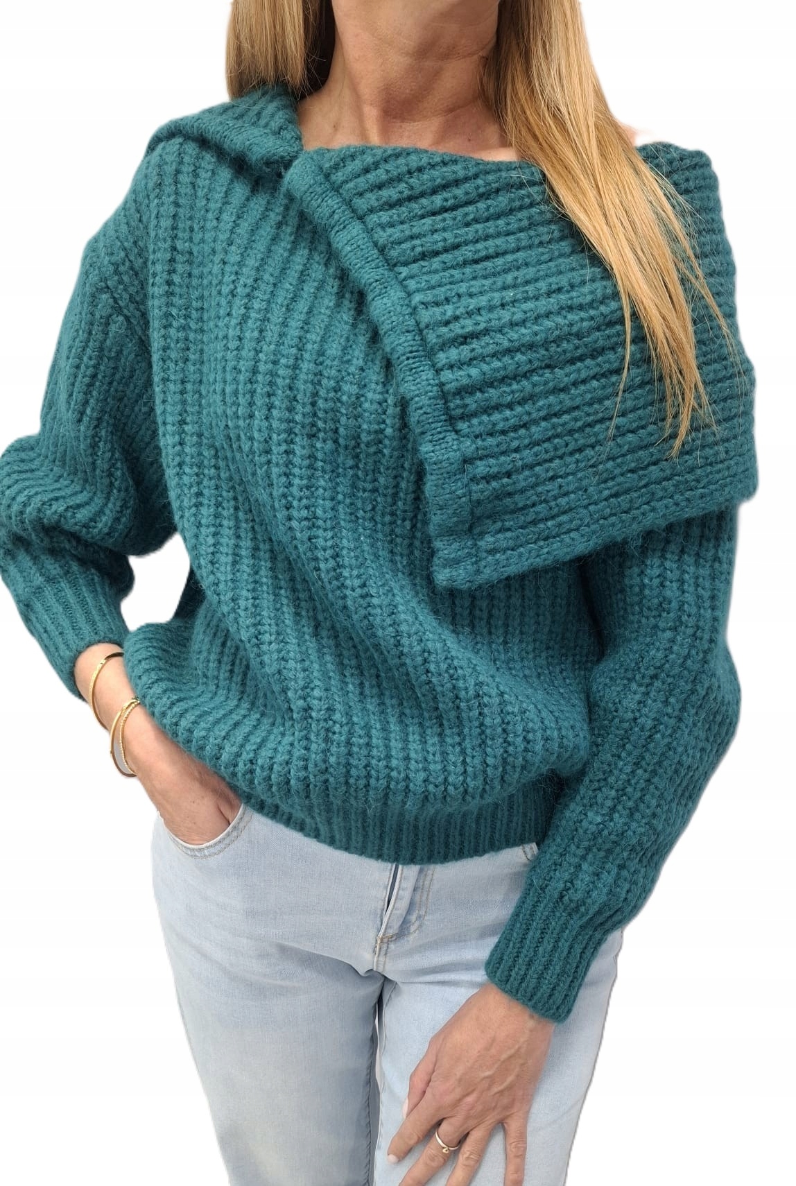 Cocomore Svetr s límcem Zelený Smaragdový Nový