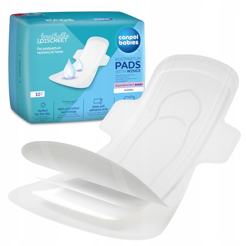 CANPOL BABIES DYSKRETNE PODPASKI POPORODOWE DZIEŃ