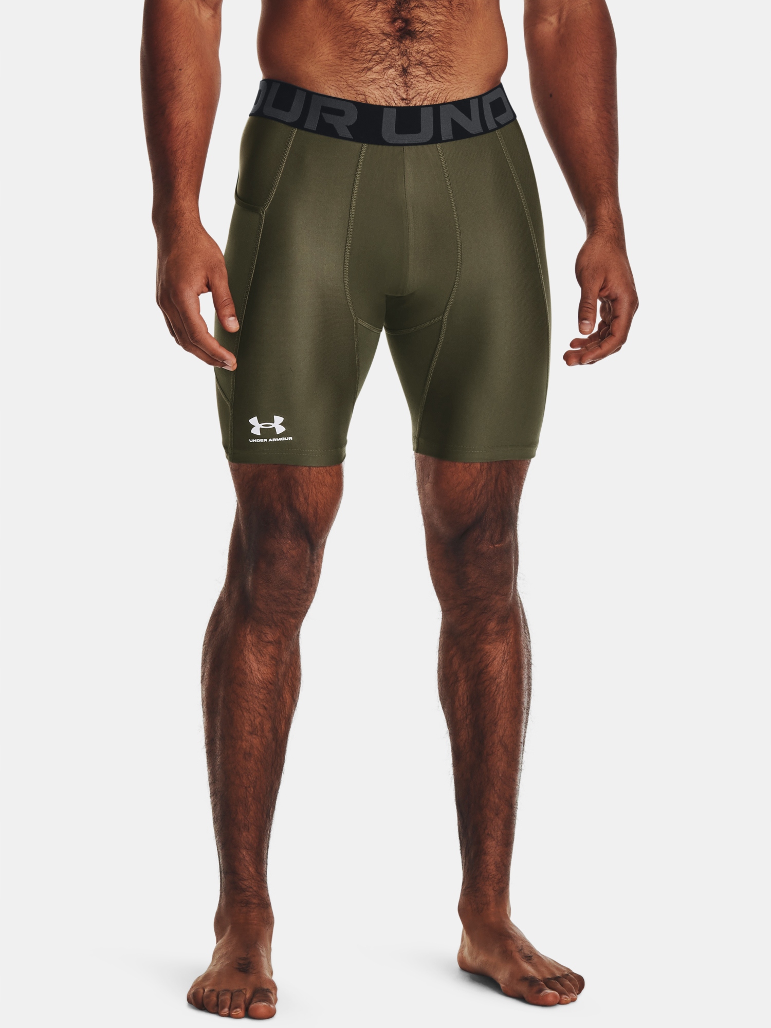 Kraťasy Ua Hg Armour Shorts-GRN vel. S