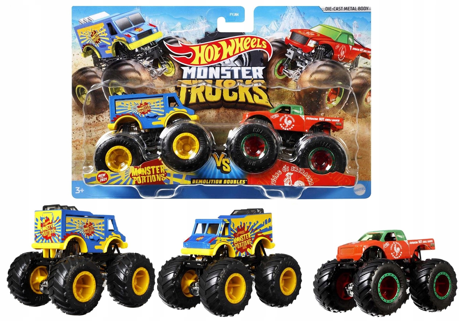 

Sriracha Monster Portions Truck Hot Wheels Trucks