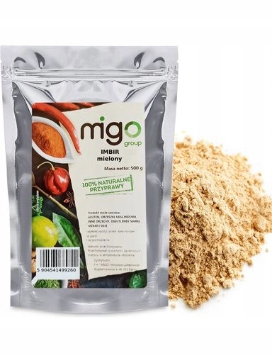 3x MIGOgroup, Zázvor, přírodní 500 g MIGogroup