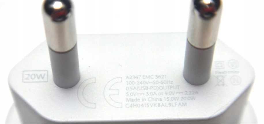 Ładowarka USB C do IPHONE 11 / pro / SE / XS max Kolor biały