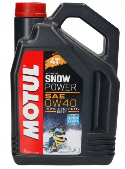 Syntetyczny olej Motul SnowPower 4T 4 l 0W-40