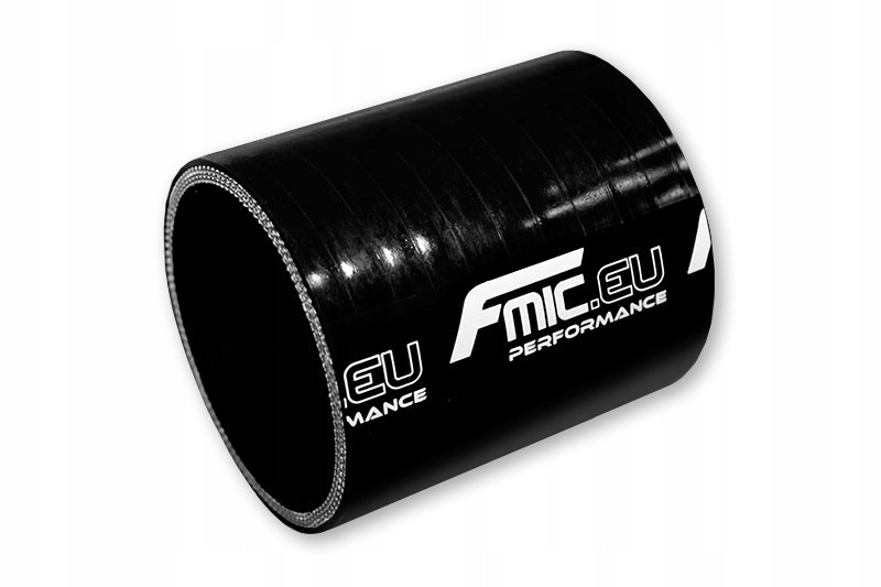 Łącznik silikonowy prosty 57mm 10cm czarny FMIC – dolot intercooler