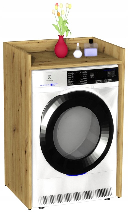 SZAFKA ŁAZIENKOWA DO ŁAZIENKI NA PRALKĘ Z PÓŁKĄ DO ZABUDOWY DĄB ARTISAN