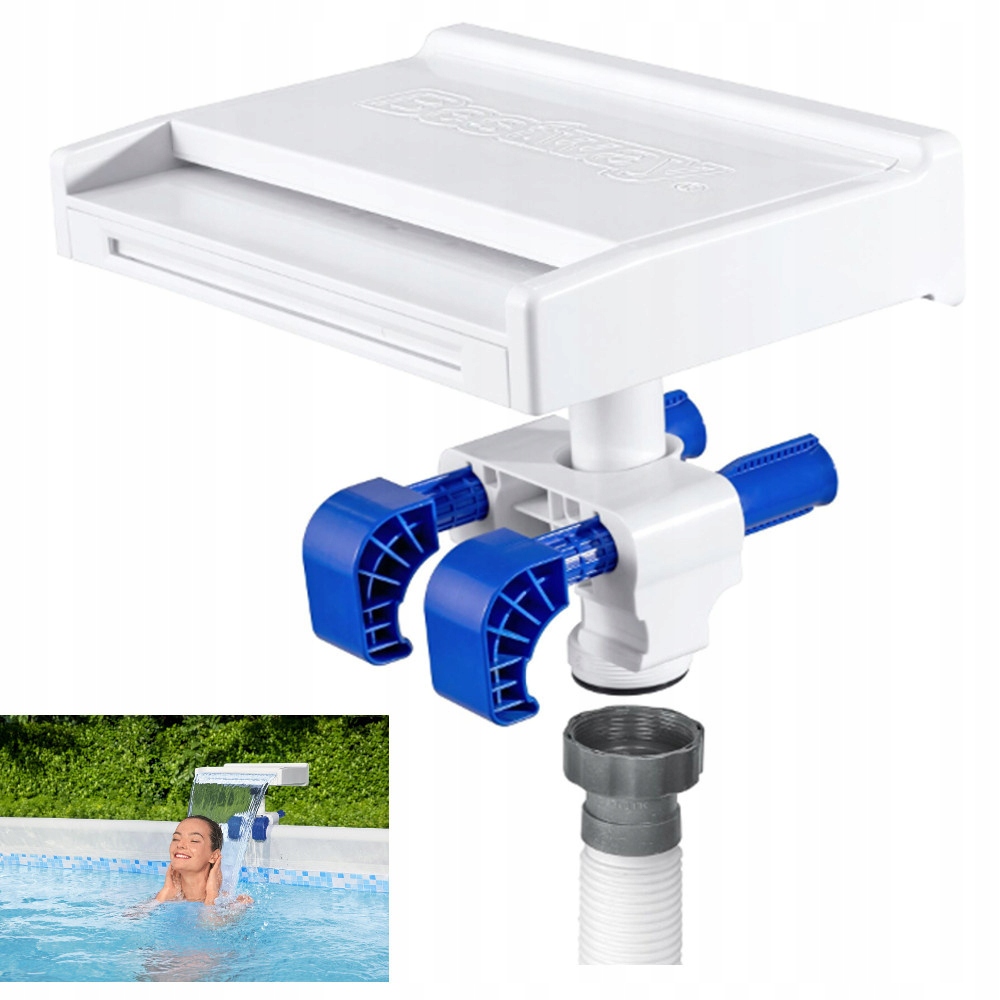 Bestway 58619 Led Fontána Vodní Kaskáda Vodopád Do Bazénu Bezdrátová