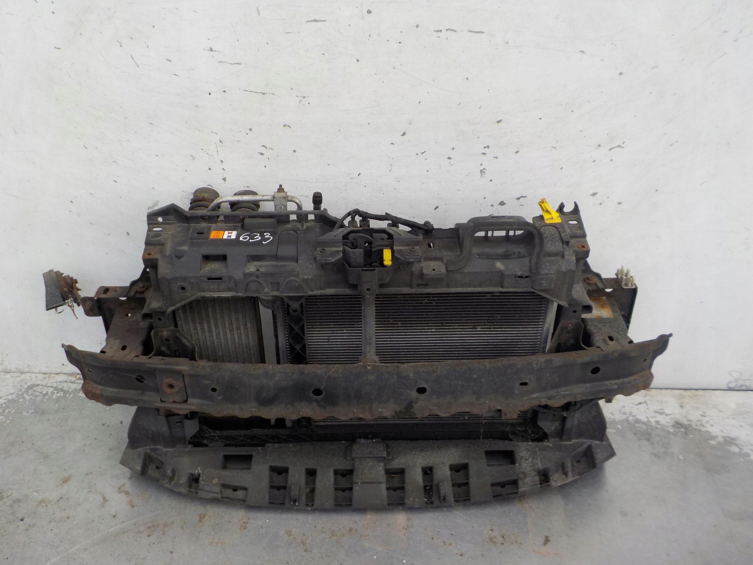 633 FORD FIESTA MK7 1.6 TDCI support panel for radiators sider radiator
