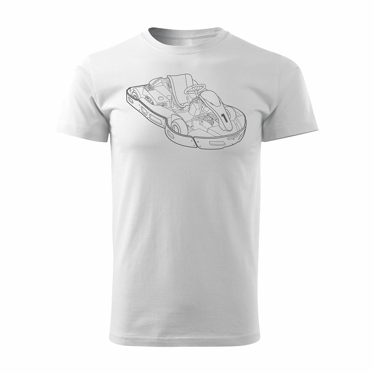 

Koszulka z gokartem na gokarta gokart gokarty