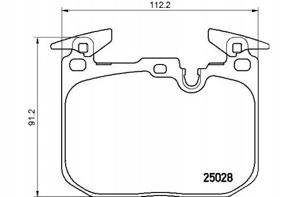 Brembo Brzdové Destičky Bmw 1 F20 11 Přední Brembo