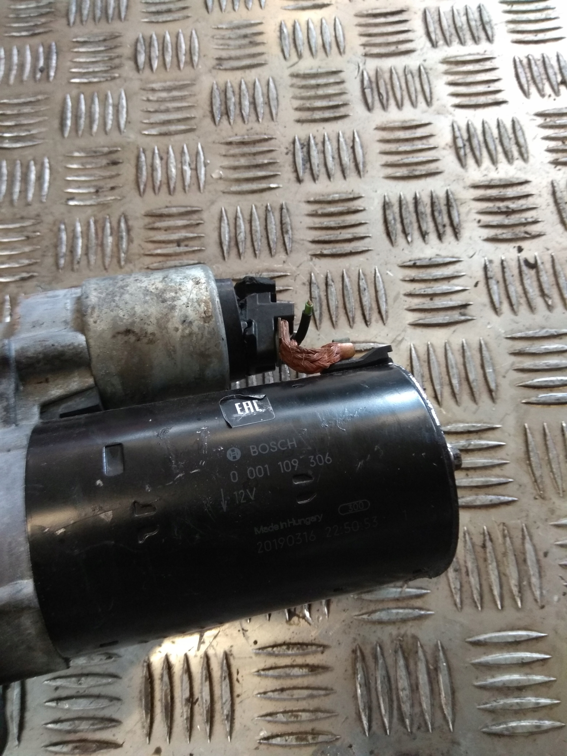 ROZRUSZNIK IVECO DAILY 3.0 HPI BOSCH 0001109306 Numer katalogowy części IVECO DAILY 3 III 35C18 3.0 D 06- ROZRUSZNIK 0001109306 - RTEKO