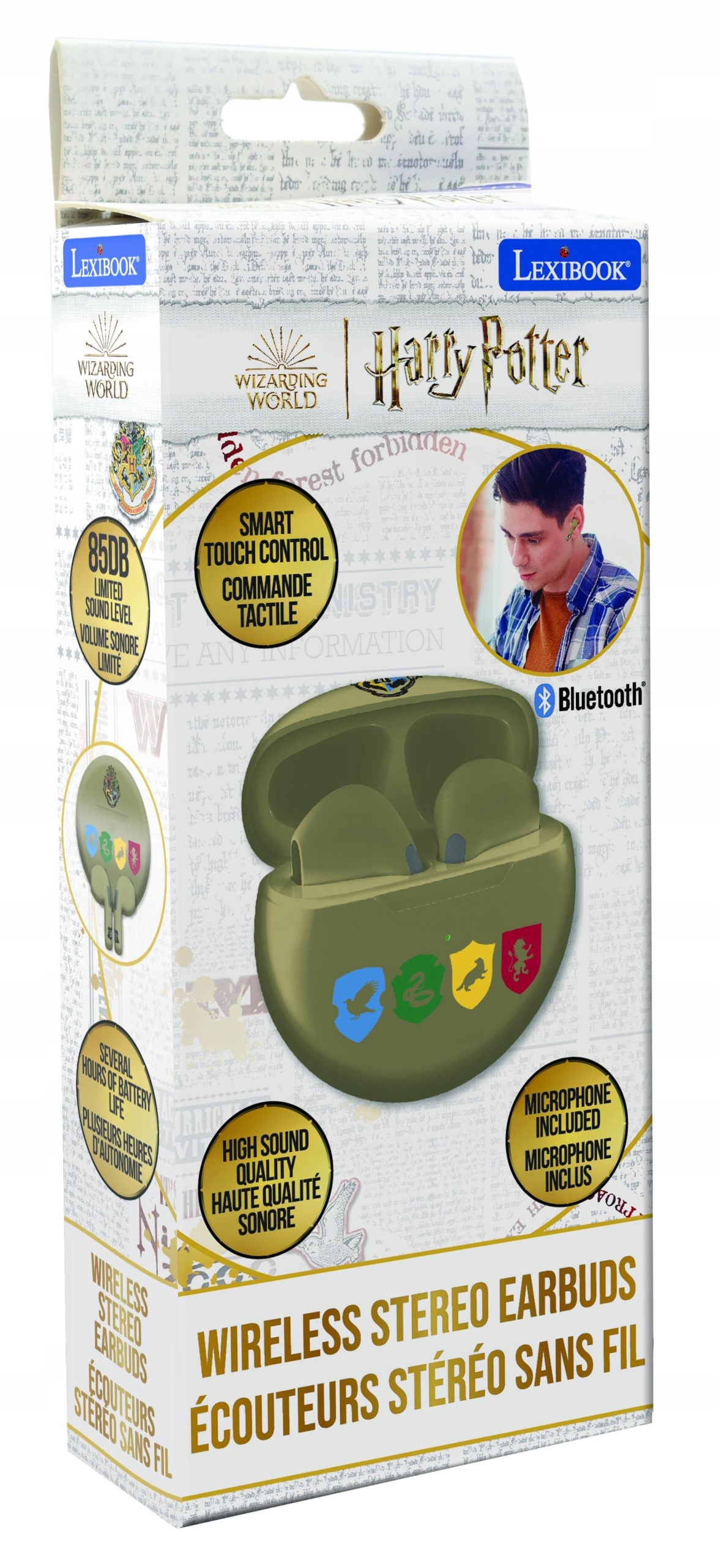 Bezdrátová Bluetooth sluchátka Harry Potter Lexibook HPBT05HP