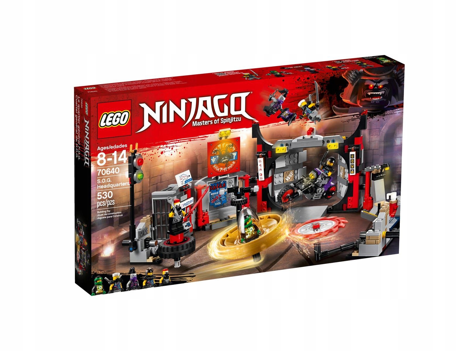 Lego Ninjago 70640 Hlavní velitelství S.o.g. Nové