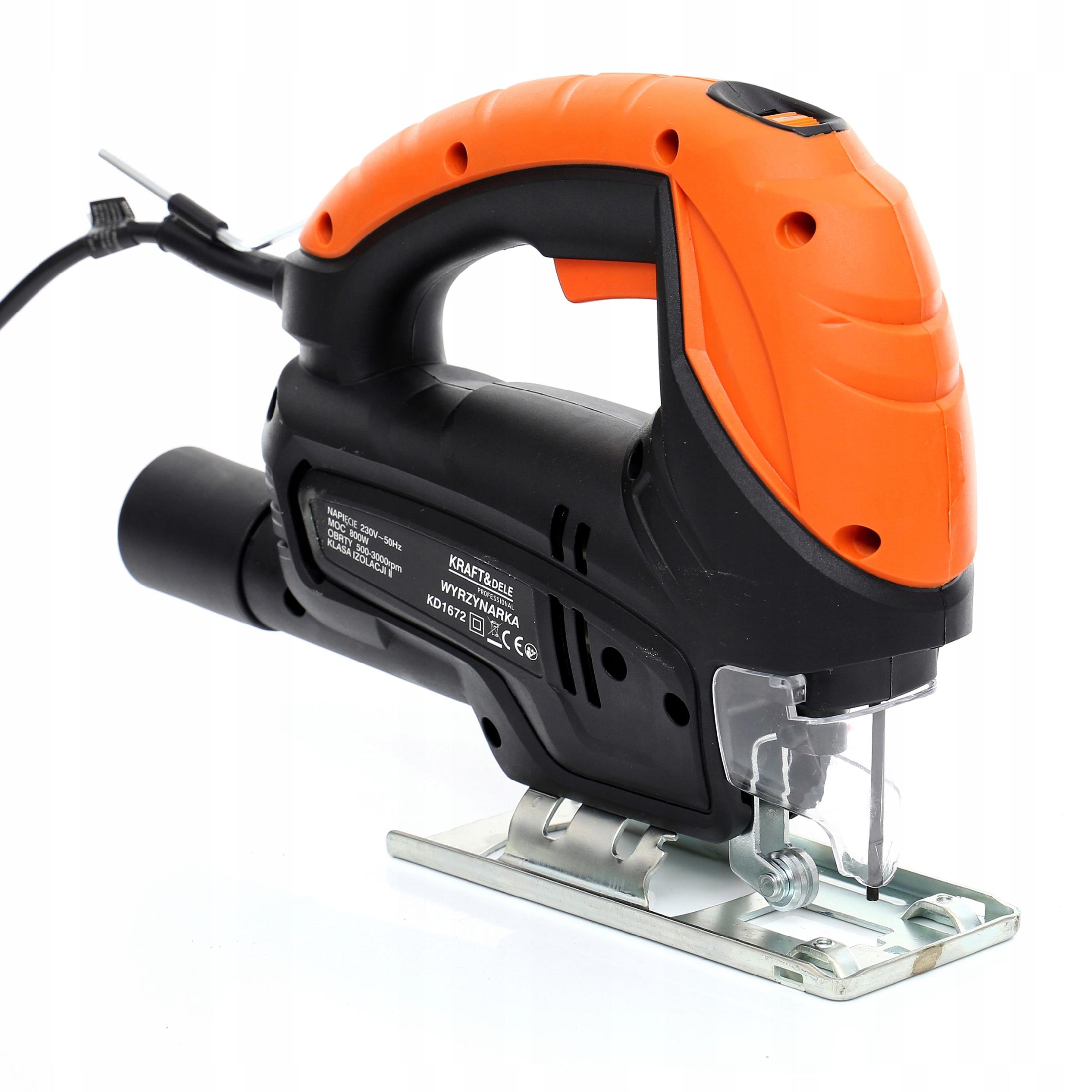 

Wyrzynarka Brzeszczot Drewno Metal 800W Regulacja