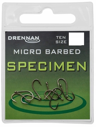 

Haczyki Drennan Specimen Roz. 10 10szt