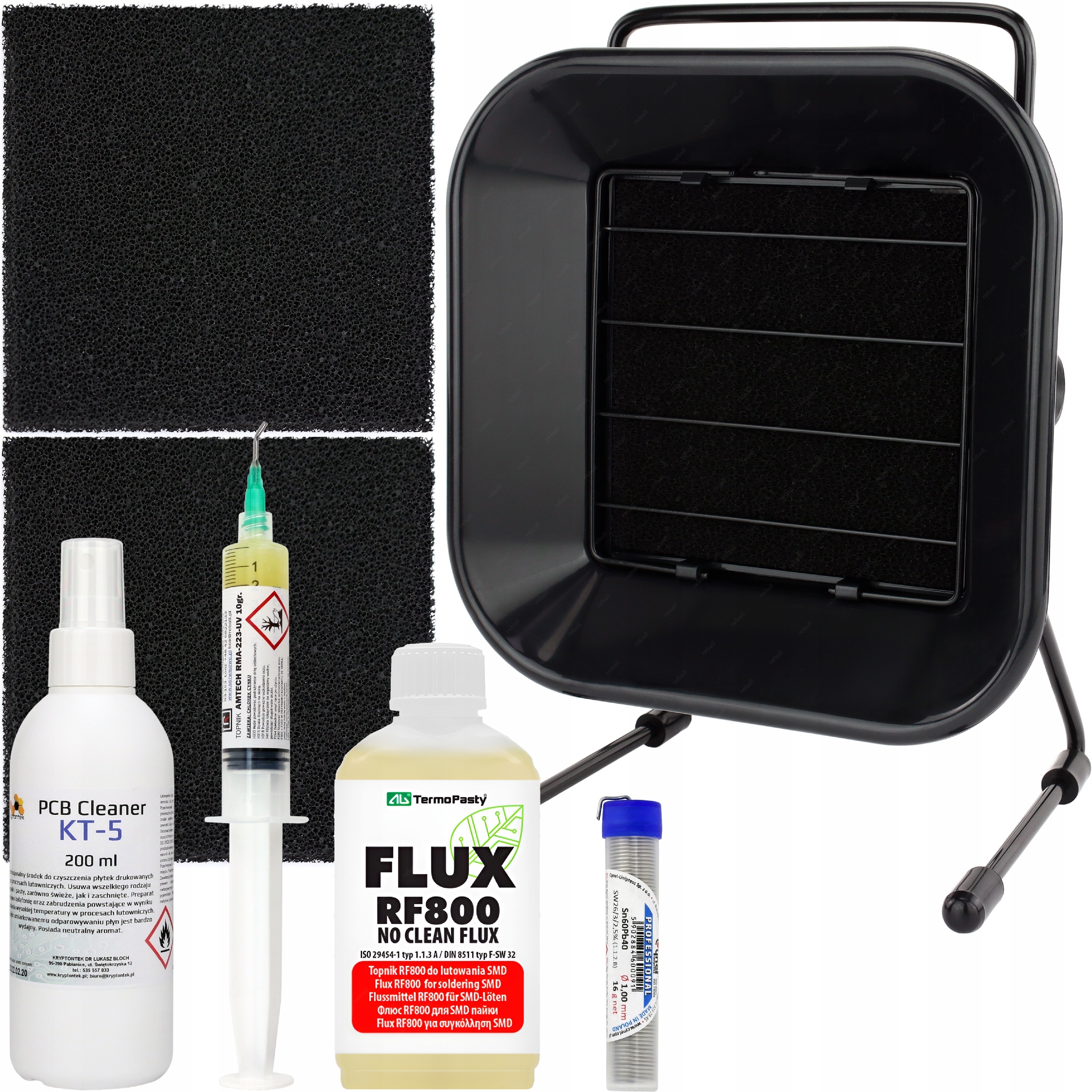 Sada Pohlcovačů Kouře Z Prachových Výparů Reball 493-1 30 W Pájecí Sada